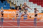 Meghan Beesley (Birchfield) 400 metres hurdles, 2014 Sainsbury's British Championships. Photo: David T. Hewitson/Sports for All Pics